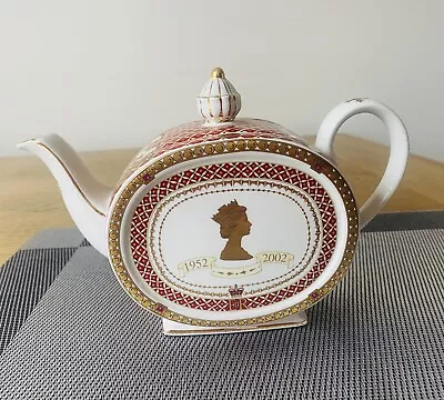 Buy Sadler Teapot  To Celebrate Queen Elizabeth.Coronation In1953/jubilee 2002 • 80£
