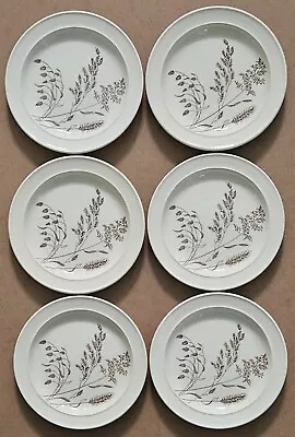 Buy Windswept J & G Meakin Pottery - 6 Dessert Plates. Vintage Made In England. VGC. • 16.99£