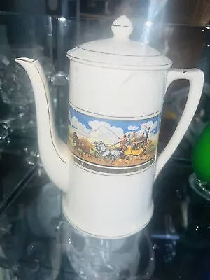 Buy Vintage Crown Ducal Ware,  Cries Of London  Tea/Coffee Pot • 17.99£