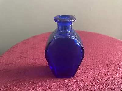 Buy Cobalt Blue 4  Tall Glass Vase • 14.23£