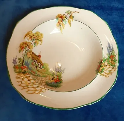 Buy Vintage James Kent Sunnyside Art Deco Dessert Bowl 17cm • 6£