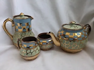 Buy Genuine Vintage Sadler Tea Pot Set. Circa 1947. Pattern #1563. Excellent. • 35£