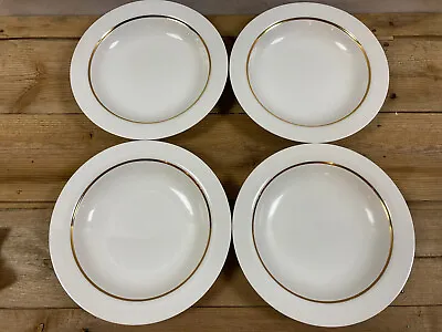 Buy Thomas Germany Porcelain White/gold Tableware Soup/cereal Bowls • 30£