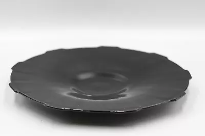 Buy Vintage Likely Imperial Black Amethyst Depression Glass 10-1/4  Plate/Platter • 18.94£