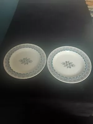 Buy Wedgwood Ravilious Persephone Blue 2 Side Plates 7  Dia In Very Good Condition • 12.99£