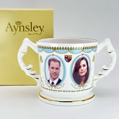 Buy H.R.H. Prince William Kate Middleton Engagement 2010 Aynsley Fine Bone China Mug • 15£