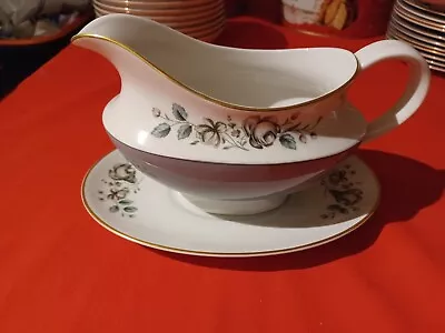 Buy ROYAL DOULTON ROSE ELEGANS  Gravy Boat With Stand • 1.99£