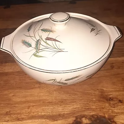 Buy Mid Century Alfred Meakin Tureen And Lid 50s/60s Wheat Pattern • 4.99£