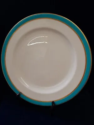 Buy Royal Worcester 1911 England Dinner/Soup Plates Tiffany Blue&Gold Gilt MULTIBUY • 2.50£