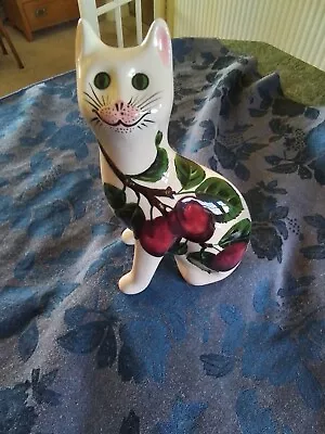 Buy Wemyss Griselda Hill Pottery Cat Decorated With Plums Signed GH • 24.99£
