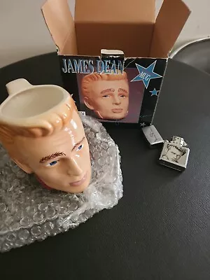 Buy James Dean Collectable Mug + Bonus  Lighter • 14.40£