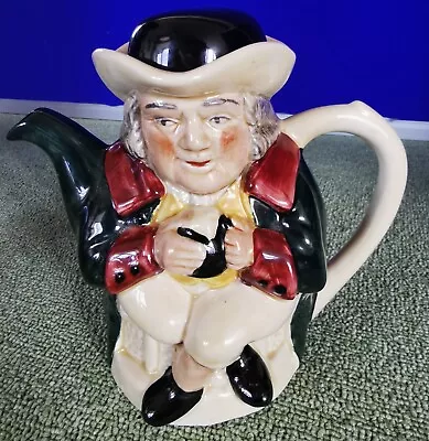 Buy Tony Wood Vintage Toby Jug - Novelty Tea Pot. Double Faced / Sided. Pre-owned  • 5.50£