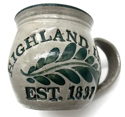 Buy Vintage Westerwald Salt Glazed Signed Pottery Mug 1998 Highland Ill • 28.53£