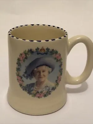 Buy Hm Queen Mother 100th - Commemorative Mug - Honiton Pottery  • 6£