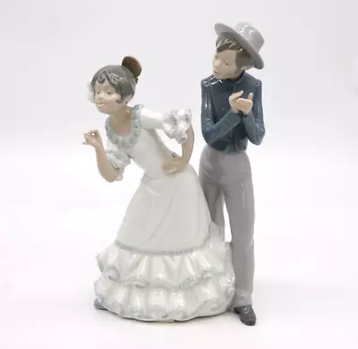 Buy NAO By Lladro Figurine Cantares Flamenco Dancers Porcelain Dancing Couple 27cm • 5.50£
