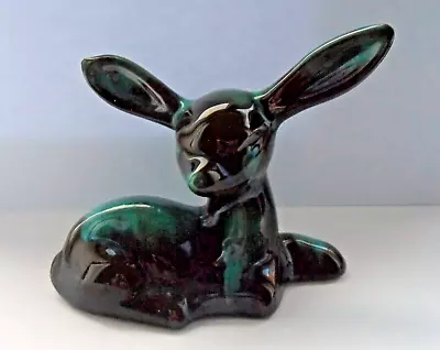 Buy Vintage Blue Mountain Pottery Sitting Deer / Fawn Figurine • 7.99£