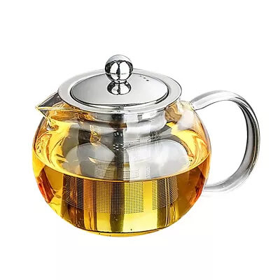 Buy Kungfu Teaware Glass Tea Pots With Warmer Tea Kettles Stovetop • 22.59£