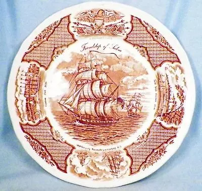 Buy Alfred Meakin Fair Winds Dinner Plate Friendship Of Salem Chinese Export America • 12.32£