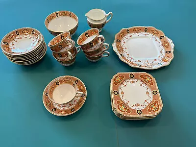 Buy Antique Taylor And Kent  Fine Bone China Tea Service Perfect Condition For Age • 35£