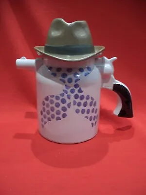 Buy (j & G) Jenny & Geoff Morten Pottery Richmond 1986 ~ Cowboy ~ 2 Pint Teapot Rare • 42£