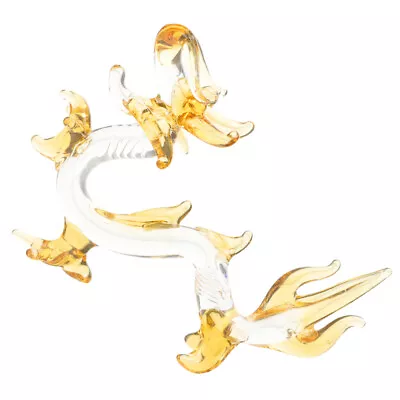 Buy  Hand Blown Glass Dragon Crystal Ornaments Sicorss Security Niuhu • 7.95£