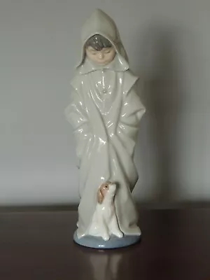 Buy Lladro Nao Daisa Figurine Boy With Hood • 35£