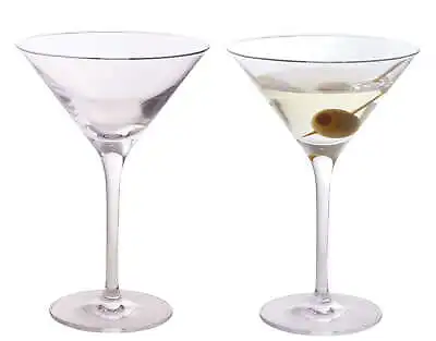 Buy Dartington Crystal Martini Pair - Cocktail Glasses Wine & Bar • 20.45£