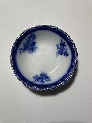 Buy Vintage Flow Blue Berry Bowl Touraine Stanley Pottery England 320815 • 19.30£