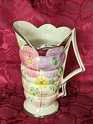 Buy 1950 Vintage Arthur Wood Floral Vase Mum Nan Nanna Grandma Birthday Christmas • 11.45£