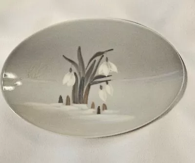 Buy Snowdrops 1956 Royal Copenhagen #2685/852 Small Oval Pin Dish Plate V5g  Decor • 24.06£