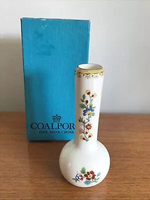 Buy Very Pretty Coalport Ming Rose Bud Vase Boxed • 3£