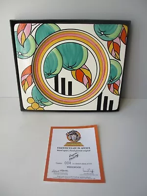 Buy Clarice Cliff ,Biarritz Plate In Apples .Limited Edition Of 250,Boxed With Cert • 295£