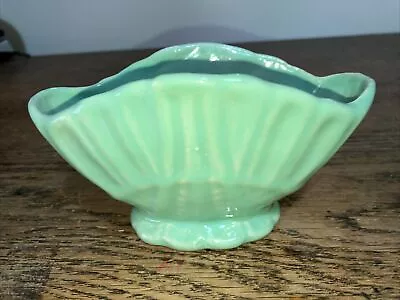 Buy Govancroft Stoneware Vintage Green Ceramic Vase 8.5 X 15cm • 9.98£
