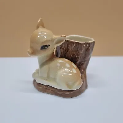 Buy Vintage Vase Hornsea Pottery Fauna Royal England - Deer Fawn Figurine #2 Amia • 6.95£