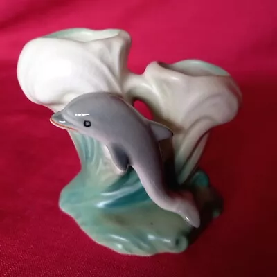 Buy Vintage Sylvac Dolphin Posy Vase • 4.99£