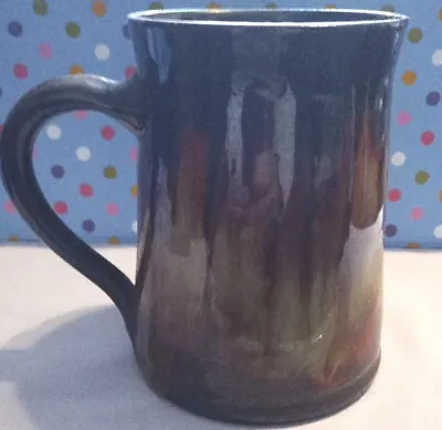 Buy Vintage Ewenny Studio Pottery Mug Tankard Drip Glazed Wales Stoneware Large • 22.99£