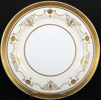 Buy 2 Minton, England NeoClassical Style Gold Encrusted Plates • 386.05£