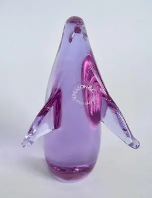 Buy Murano Purple Penquin V. Nason 5 Inch Tall 15 Oz Glass Figurine Italy • 40.32£