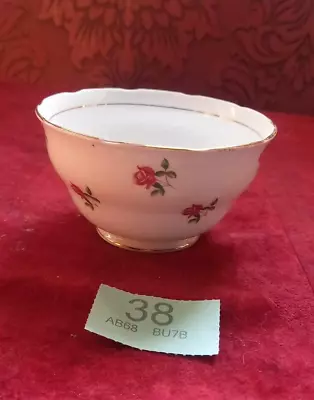 Buy Vintage Colclough Bone China Pink Rosebuds Sugar Bowl • 0.99£