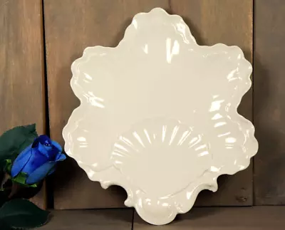 Buy Antique French Limoges Porcelain Shell Shaped Plate Seafood Oyster Scallop Dish • 104.69£