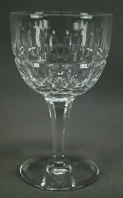 Buy Vintage Signed Stuart England Clifton Park Pattern Cut Crystal Claret Wine Glass • 9.73£
