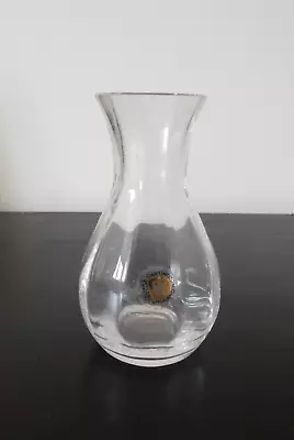 Buy Dartington Ripple Crystal Glass Vase / Posy / Bud Vase • 7.50£
