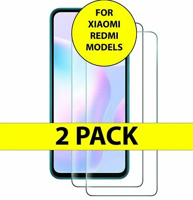 Buy Screen Protector Tempered Glass For Xiaomi Redmi 7 8 8A 9 9A 9T Note 10 5G Pro • 3.49£