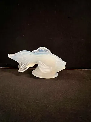 Buy Sabino Opalescent Glass Koi/Gold Fish Figurine Signed Sabino Paris • 237.09£