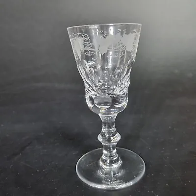 Buy Edinburgh Crystal Lochnagar Sherry Toasting Glass 11.5cm High • 19.95£