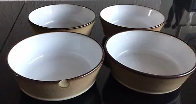 Buy Vintage Denby Pottery 1970s Country Cuisine Design Stoneware Cereal Bowls X4 • 10£