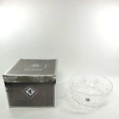 Buy Edinburgh International Lead Crystal Bowl Decorative Ornament Patterned 20cm • 15£