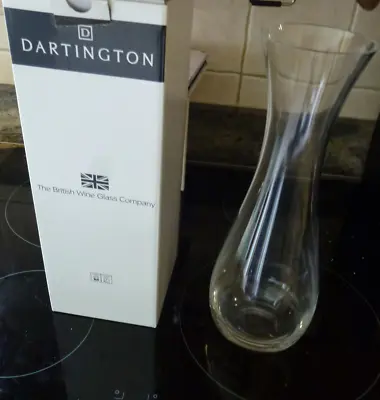Buy Curve Dartington Glass Carafe-1970/1980s In Orig.box 30cm Tallno Chips,marks Etc • 9.50£