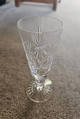 Buy Edinburgh Crystal Star Of Edinburgh Champagne Flute Glass Stamped 16cm • 15£