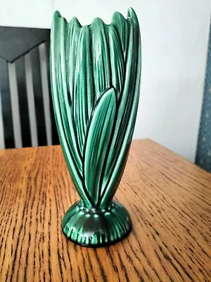 Buy Sylvac Green Vase Hyacinth Leaves 2452 • 22.99£
